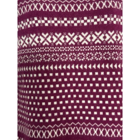 Kier + J 100% Cashmere Sweater Long Sleeve Pullover Pink Cabincore, M - Picture 8 of 11